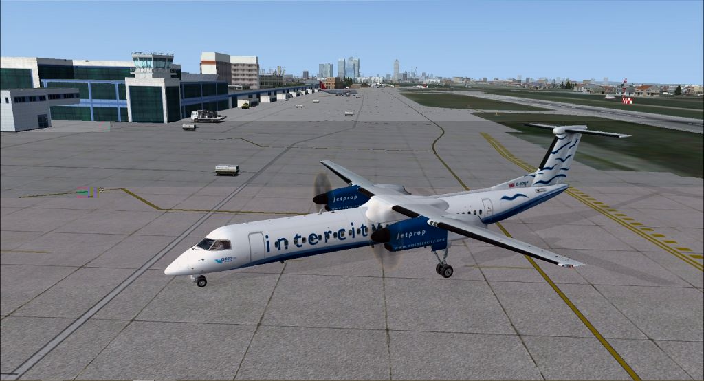 Taxi to parking EGLC