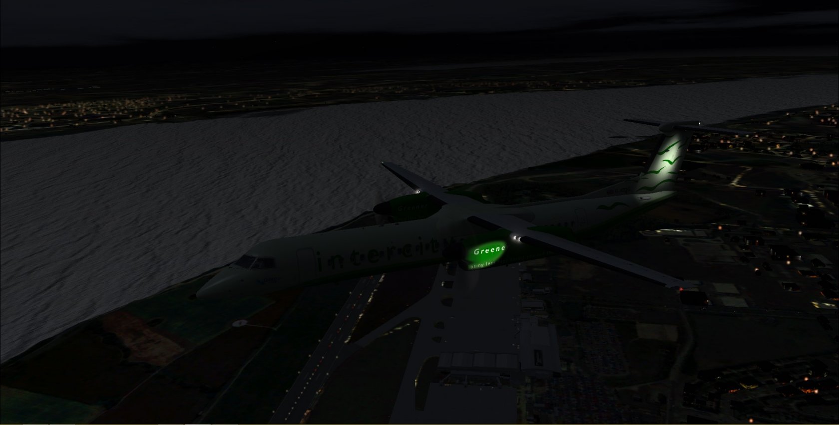 Overhead Liverpool Night Line Training
