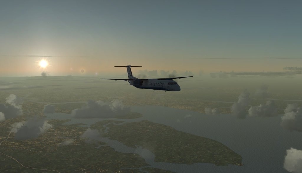 Leaving EGLC for EDDL