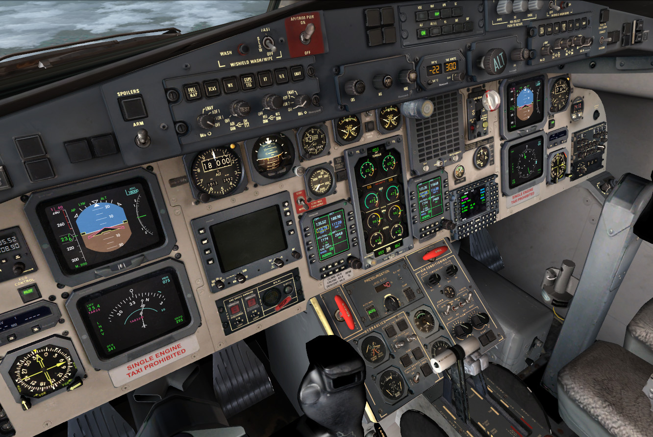 Cruising at FL180 to to avoid the turbulence above