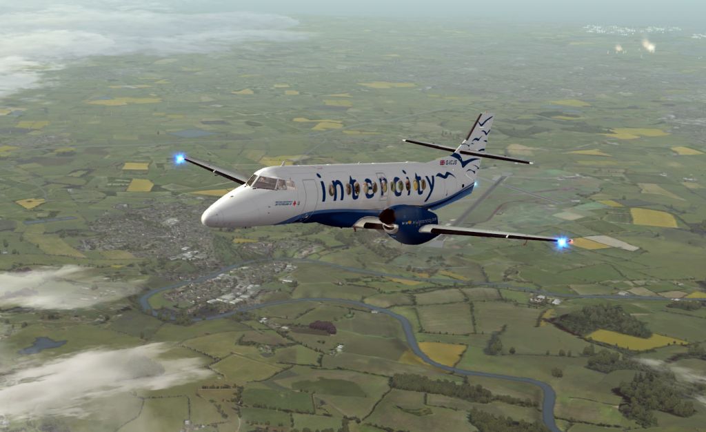 Departing Durham Tees Valley (EGNV)
