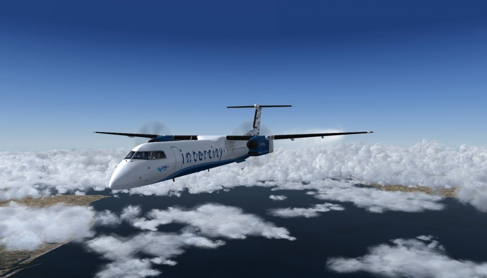 On my way to Amsterdam. 