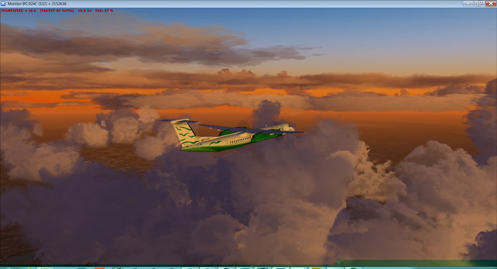 Early morning departure from EBBR