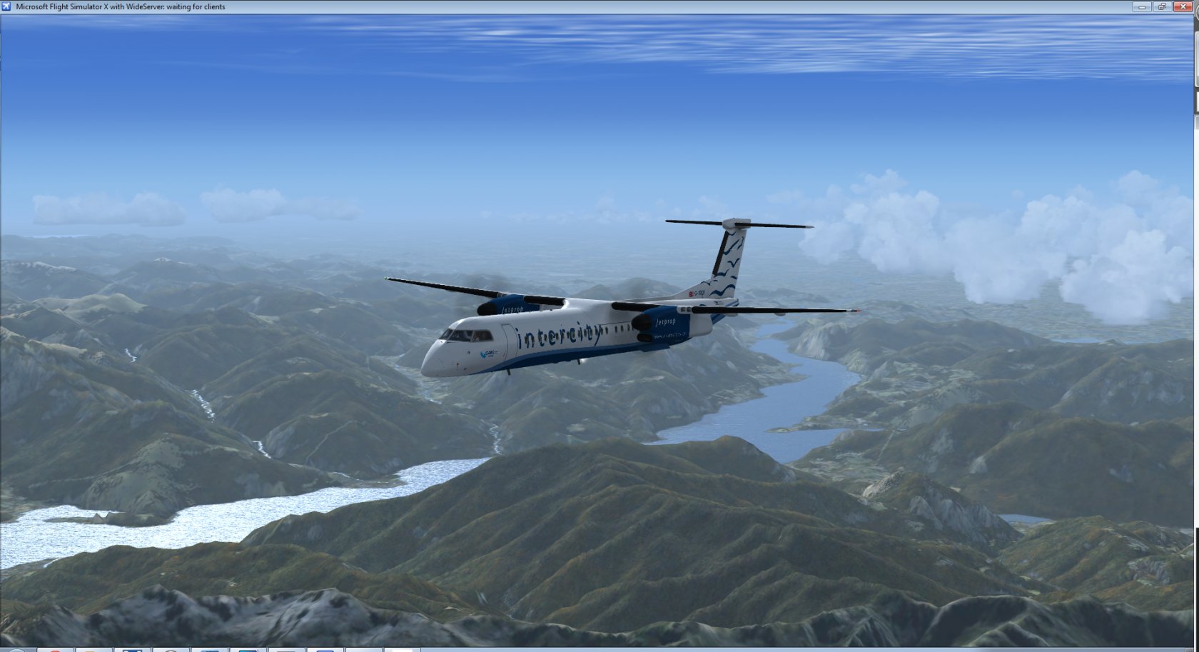 Climbing to Cruise Level after DEP from Milano