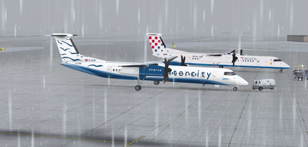 Snowy Zurich