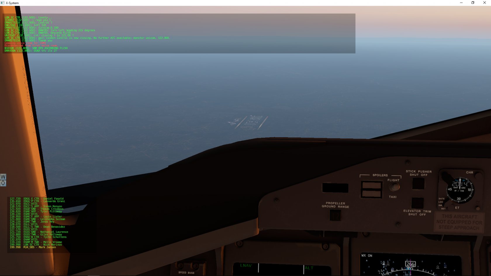 Heathrow from FL240