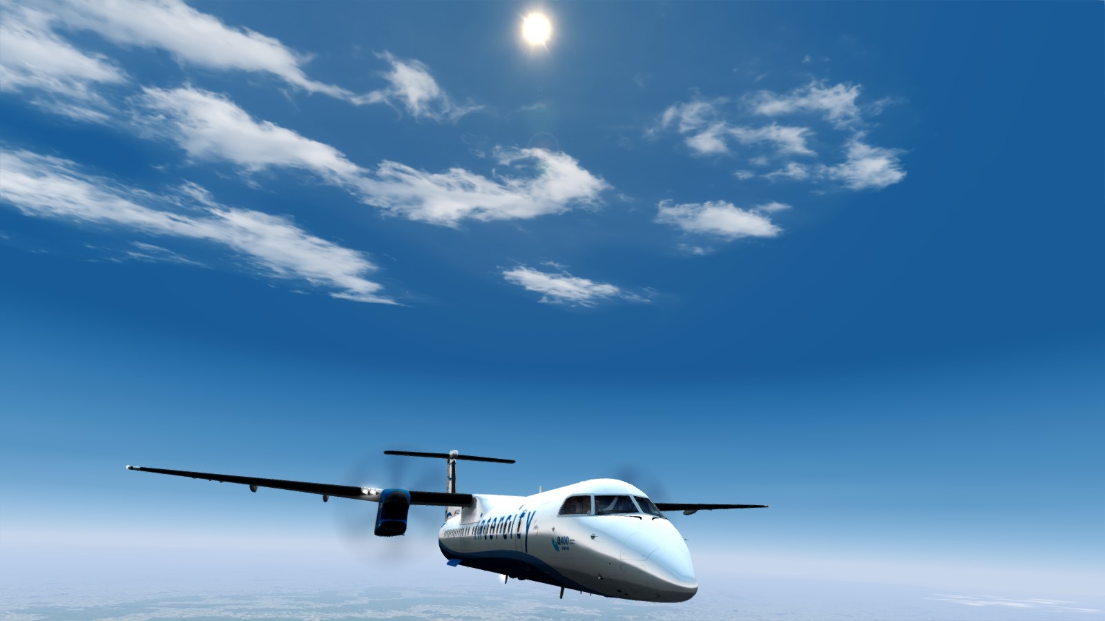 blue sky