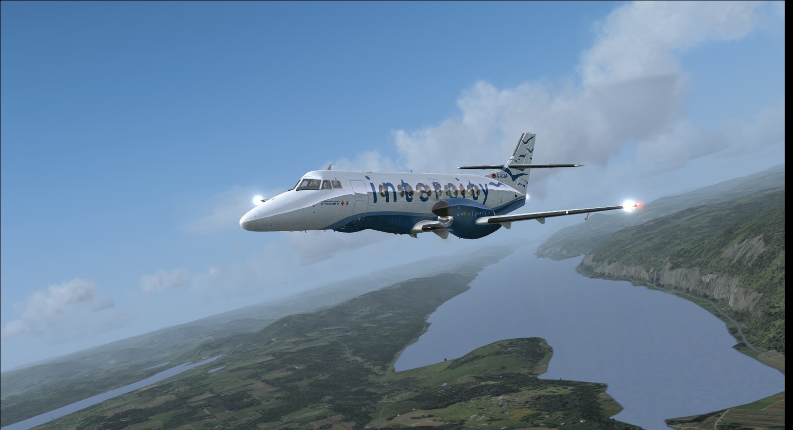 first flight with the js4100