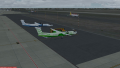 Unloading next to company