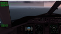 Final RWY 27 Bristol at sunset